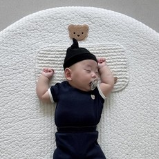 밀크하우스 아기 꼭지모자