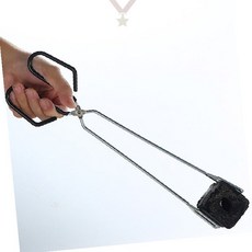 55cm 롱타입 숯집게 야외 바베큐 캠핑 그릴 화덕 긴손잡이 스틸, DD-12246