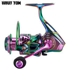 狂賣上千顆‼ 彩鈦電鍍 無間隙金屬 紡車輪 漁輪 釣魚捲線器 磯釣 路亞 海釣 池釣 路亞竿 岸拋 直柄 船釣 釣竿, 強化版深線杯捲線器,7000型