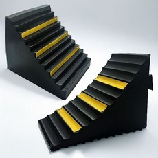 대형차량용 반사 안전 고임목 버팀목, 중형 (3KG)