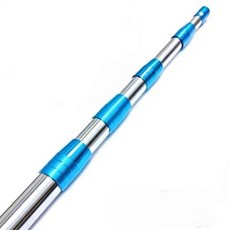 깃발 꽂이 깃봉 국기봉 행사용 인솔용 봉 응원봉, 1개, 블루 3.0m 3단