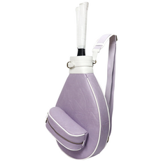 더클라 테니스 가방 배드민턴 라켓 슬링백, 라벤더 퍼플, 1개