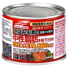 마루하니치로 저염 저중성지방 미소된장 고등어 통조림, 190g, 1개