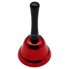 파티 장식과 리듬 훈련 금속 크리스마스 셰이커 벨, 1개, 5. Red