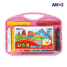 아모스 파스넷 크레파스12색14본 크레파스, 1개