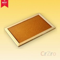 원목 코르크 메모판 30x20 벽걸이 압정 사진판