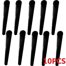 전문 미용사 스타일링용 헤어 클립 덕빌 악어 10 개, 01 10PCS