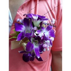 石斛蘭胸花 - 台北市花店 會場/廟會/生日/派對/畫展/開幕/榮升喬遷/會員大會/競選適用