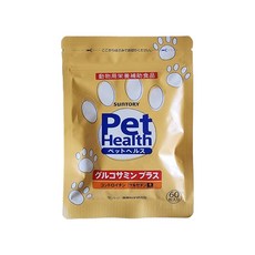 SUNTORY三得利 毛孩系列 固力伸 愛犬關節靈活配方【1袋60錠】維持靈活行動力, 1個, 關節, 60顆