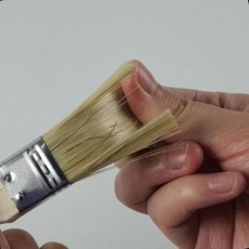 붓꽂이 예술 페인트 화구 소형 핸들 원목 미술 브러쉬 보관, 1개