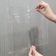 노랑스푼 인포프레임 A4 가로형 승강기게시판