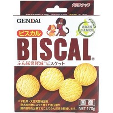 GENDAI BISCAL 狗用消臭餅乾, 1個, 170g