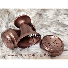 艾草溫罐 - 最新改良款經絡溫罐，養身保健刮痧溫罐，現貨供應, 香檳棕, 1個