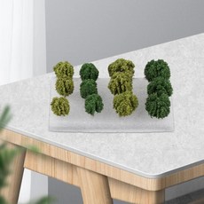 미니 모델 나무 건축 공예품 미니어처, 1개, 기본