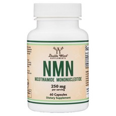 Double Wood NMN 菸鹼醯胺單核苷酸 250mg 膠囊, 1個, 60錠