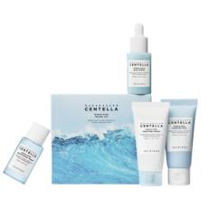 [본사정품] 스킨천사 SKIN1004 마다가스카르 센텔라 히알루-시카 트래블 키트 -수분보습 + 장벽케어 여행용 스킨케어 세트, 1세트