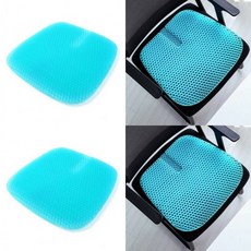 벌집 쿨방석 U형 민트 사무실의자방석 아이스방석, 상세페이지 참조