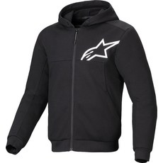 Alpinestars 알파인스타 Chrome V2 Sport 바이크 Zip Hoodie153592, black, XL