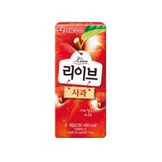 서울우유 리이브 사과 주스, 190ml, 16개