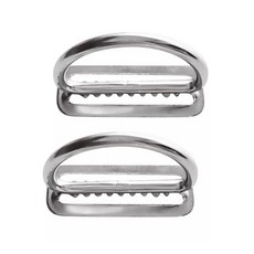 2Pc 톱니 모양 다이빙 웨이트 벨트 리테이너 다이빙 스톱퍼 D 링 벨트 버클