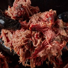 [스모커리] 텍사스바베큐 풀드포크 250g x 2팩 + 시그니처소스 80g 1팩, 2개