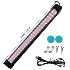 40/80 LED 풀 스펙트럼 식물 조명 - 실내 식물 성장 호환용 램프 - 수경 재배 호환용 램프 - 녹색 식물 보조 조명 호환용 램프, 01 1 pc, 01 48 LEDs, 01 LED 칩