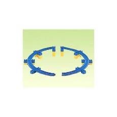 TAKARATOMY 타카라토미 프라레일 R-18 비탈 곡선 레일, 단일, 1개