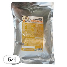 [인생건어물] 까르보나라 분말스프 1kg 5봉 밀키트 대용량 업소용, 5개