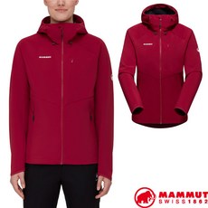 MAMMUT 長毛象 女 保暖彈性防風防潑 連帽軟殼外套 Ultimate Comfort 登山外套 01960