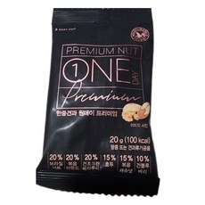 산과들에 원데이프리미엄 견과류, 20g, 100개입