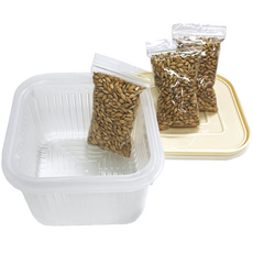 小麥草水培栽種盒 貓草盒 新鮮貓草 5天收成, 170g, 1個, 水培貓草方盒 贈150G貓草種子