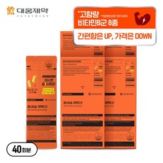 [고함량배합 에너지비타민] 대웅제약 에너씨슬 퍼펙트샷 멀티비타민 실속팩, 1개, 40회분