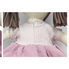보라줄무늬 소녀 옷갈아입히기 보니카 인형완구