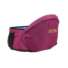 베이비 캐리어 허리 의자 워커 베이비 슬링 홀드 허리 벨트 배낭 Hipseat 벨트 키즈 조정 가능한 유아 엉덩이 시트, Burgundy