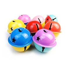 KO 투톤별리즈방울 왕방울 색상랜덤, 4cm (3개입)