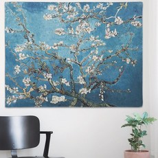 패브릭액자 아몬드나무 명화 포스터 거실 벽꾸미기 L