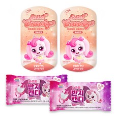 프린세스 캐치티니핑 하츄핑의 비밀캔디 14g + 하츄핑의 반지캔디 13g 세트, 2세트, 27g, 비밀캔디+반지캔디