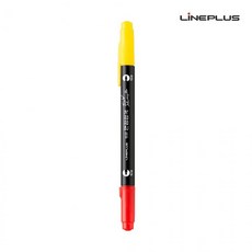 라인플러스 컴퓨터 싸인펜 트윈 만점합격 (12개입) 1다스, 기본, 12개