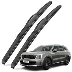 기아 호환 쏘렌토 전차종 자동차 하이브리드 전면 와이퍼 1+1, 더뉴쏘렌토(17~20)-NH650+400mm