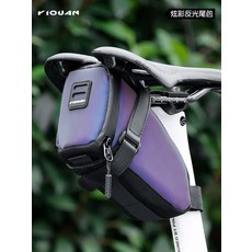 VIQUAN 自行車便攜尾包 反光 可掛尾燈, 如圖所示, 1個