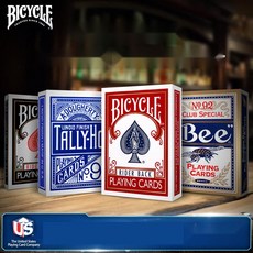 바이시클카드 관객 앞에서 쓰는 카드마술 플레잉카드, 4. TallyHo 팬백 블루