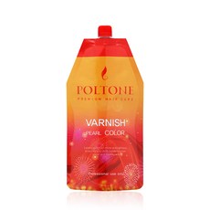 폴톤 바니쉬 왁싱 매니큐어 염색 500ml, 브라운, 1개
