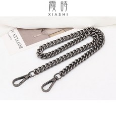 下殺價 不易掉色古銅色粗鏈子 單買包包鏈條配件腋下包鏈寬肩帶斜挎替換, 古銀90cm, 1個