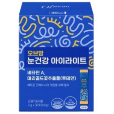 오브맘 눈건강 아이라이트 30정 6박스