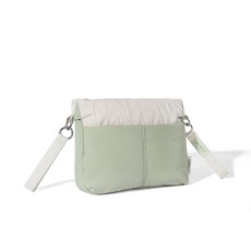 【Jopet】質感推車掛袋 兩用小包 斜肩小包 防潑水手推車掛袋 暢銷掛袋, 霧草綠Sage Mist, 1個