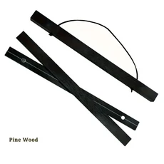 자석 포스터 행어 프레임 티크 소나무 사진 행거 사진 캔버스 인쇄용 걸이식 키트 포스터 스크롤 아트워, 블랙 프레임, black frame