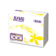 五月花 精巧版 高效導水摺疊擦手紙, 20個, 200張