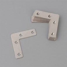 제이일 10P 다목적 평철 가구철물, 50x50mm