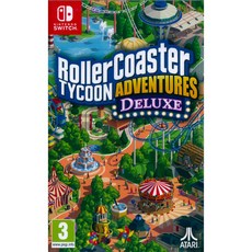 NS SWITCH 模擬樂園：冒險 豪華版 英文版 RollerCoaster Tycoon Deluxe【一起玩】, 英文歐版, 英文歐版