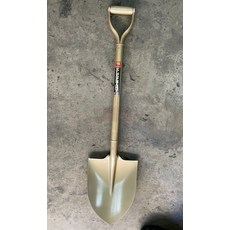 象牌圓鍬 D型手柄 園藝工具 鋼製 堅固耐用, 1個